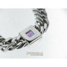 PIANEGONDA collana argento con ametista carrè referenza CA010883 new 